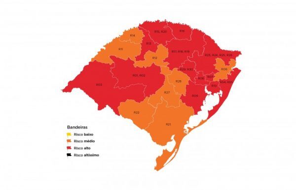 Vale do Taquari retorna à bandeira vermelha