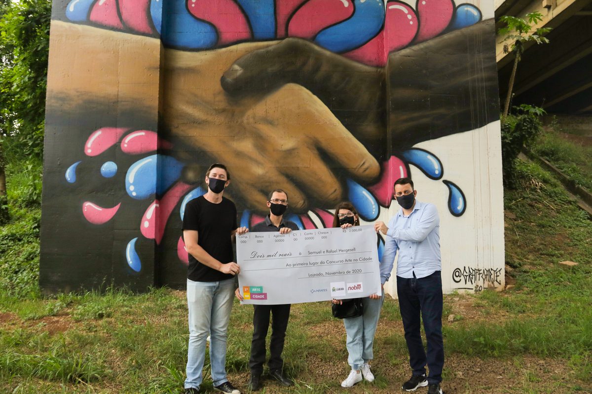 Concurso Arte na Cidade premia obra mais votada pela população