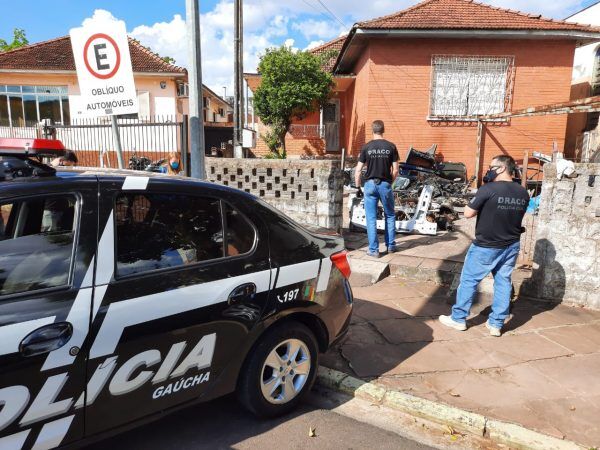 Draco deflagra ação contra desmanche de veículos de luxo em Lajeado