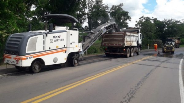 EGR começa restauração de trechos de rodovias no Vale do Taquari