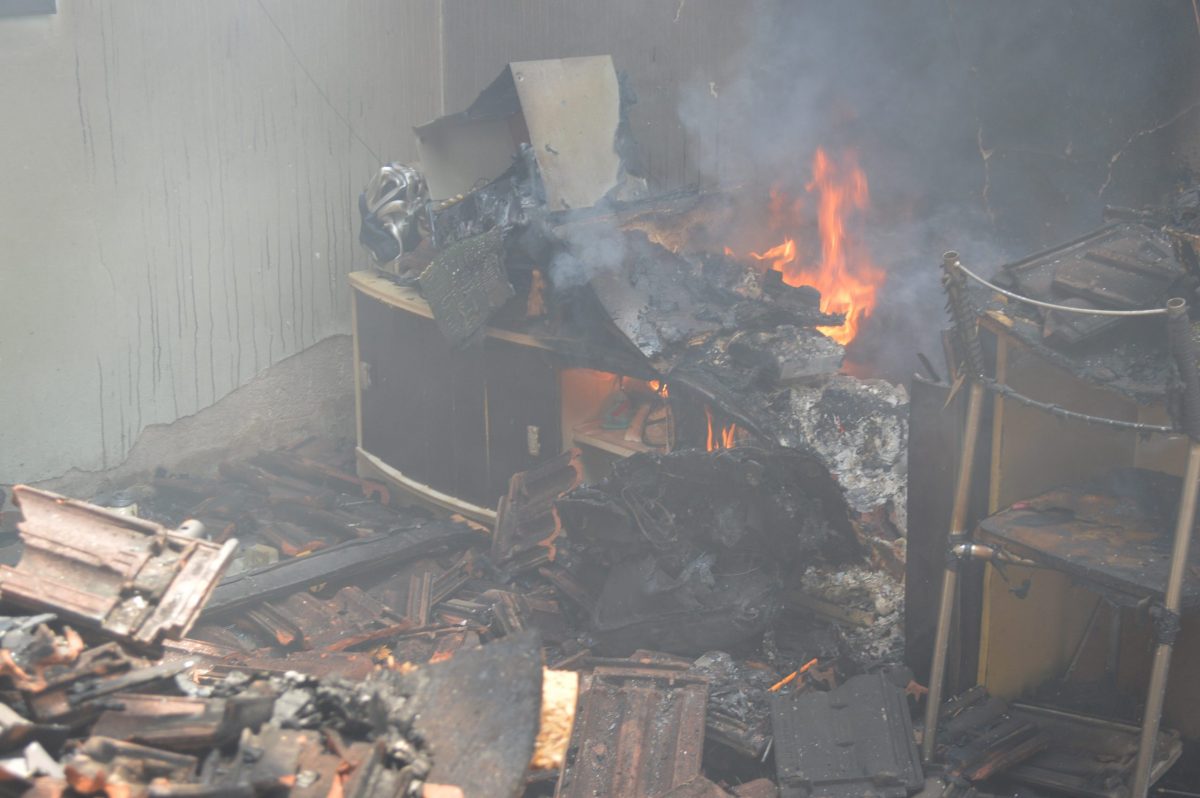 Vaquinha ajuda reforma de casa destruída por incêndio