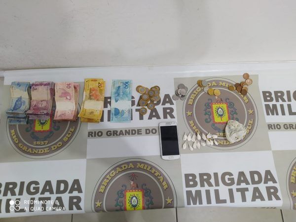 Menor é flagrada comercializando drogas em Teutônia