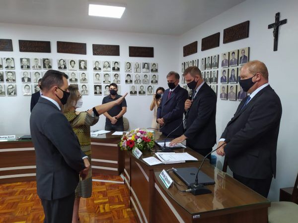 Com expectativas positivas, Danilo Bruxel toma posse em Arroio do Meio