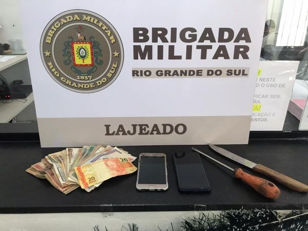 Após cometer dois assaltos, homem é preso em Lajeado