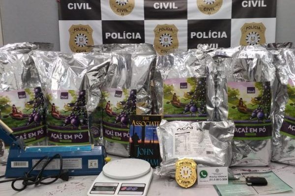 Pela primeira vez, cocaína preta é aprendida no RS