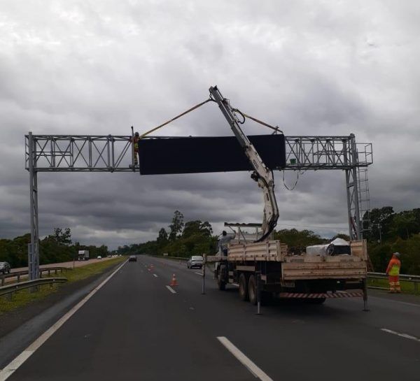 BR-386 terá instalação de novos painéis eletrônicos da CCR ViaSul