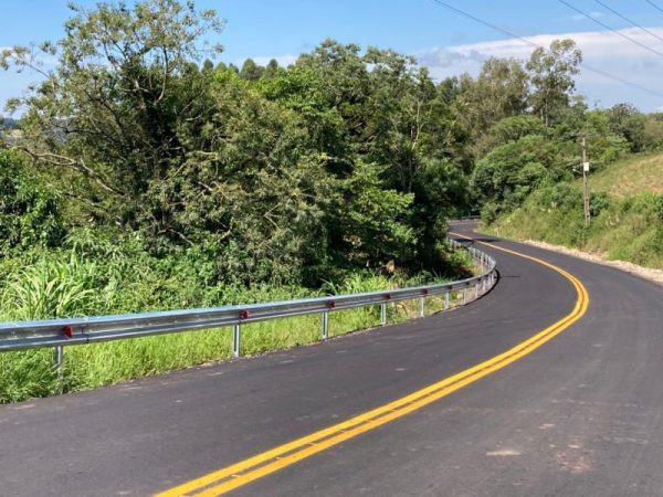 Acesso municipal a Sério está com 85% das obras finalizadas