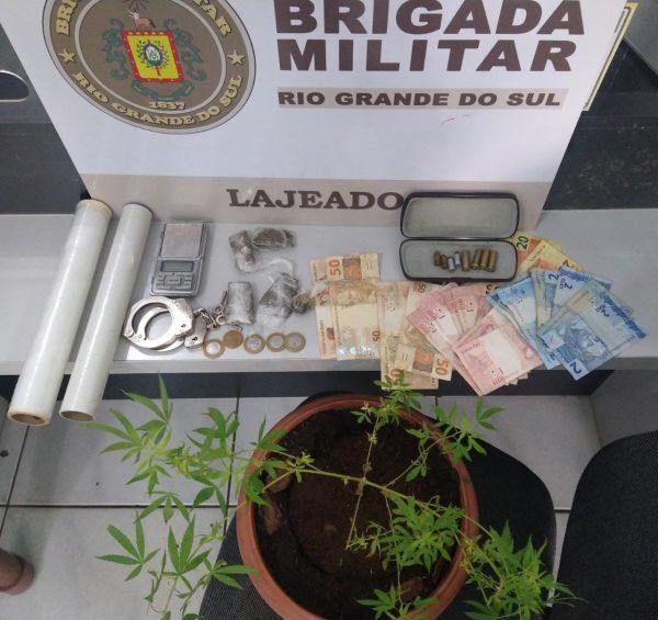 Brigada Militar prende traficante no bairro Centenário