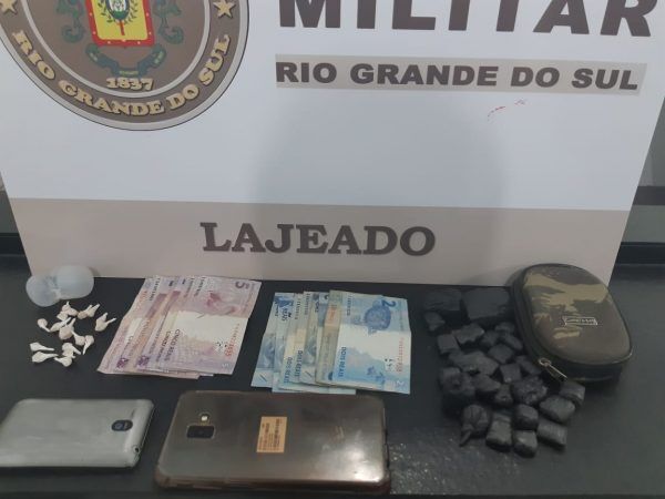 Homem é preso com drogas na cueca em Lajeado