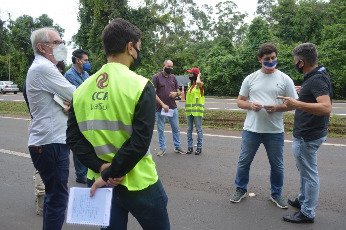 Reforço em pilar garante passagem em duas faixas a partir do dia 13