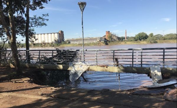 Lajeado recuperou 13 dos 14 pontos de desbarrancamentos às margens do Rio Taquari