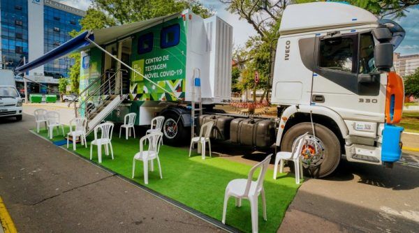 Motoristas de caminhão com destino à Argentina e ao Chile serão testados para covid