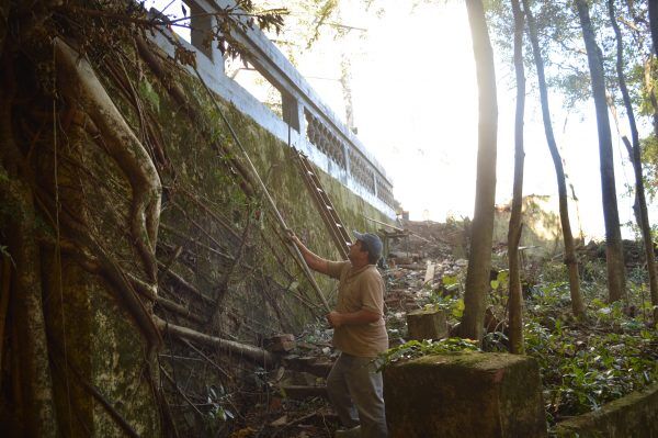 Estrela restaura escadaria histórica