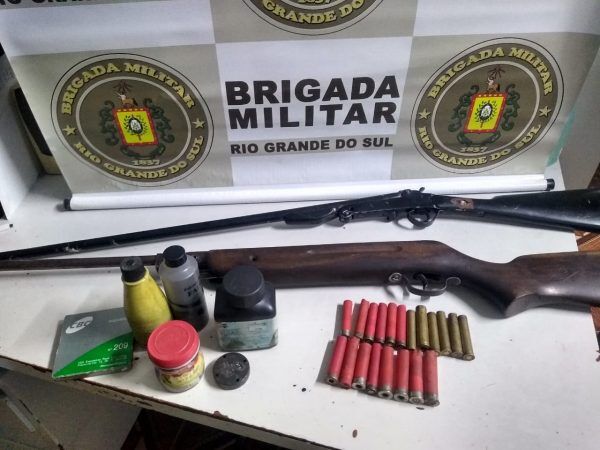 Homem é preso por porte irregular de arma em Sério