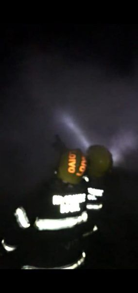 Aviário é atingido por incêndio em Vespasiano Corrêa
