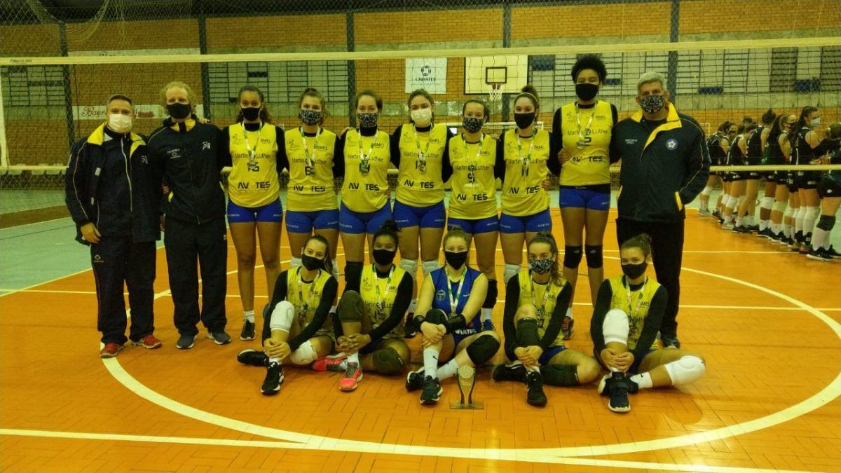 Avates é vice-campeã da Copa RS Adulto Feminino de Vôlei