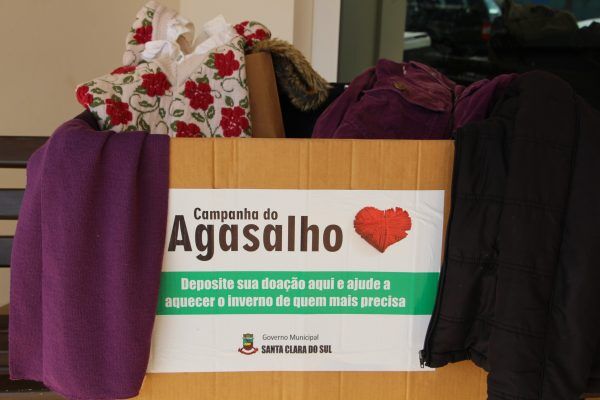 Campanha do Agasalho inicia nesta segunda-feira em Santa Clara do Sul