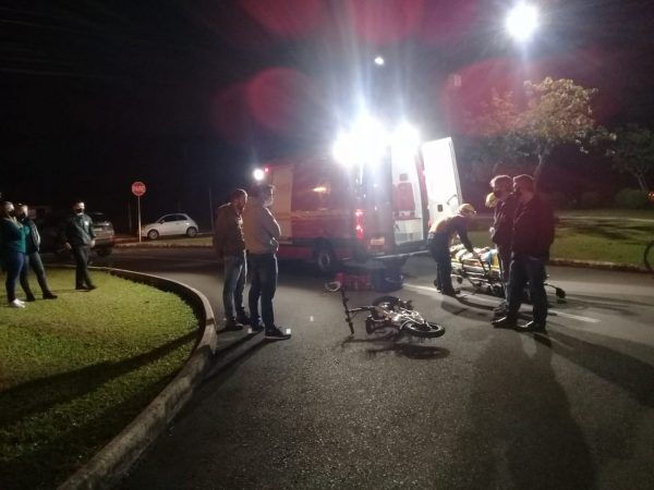 Jovem sofre ferimentos em acidente nas proximidades da Univates