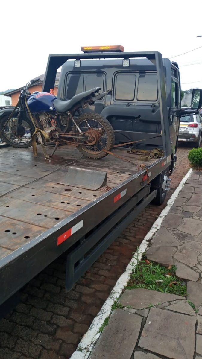 Menor é detido com motocicleta adulterada em Paverama