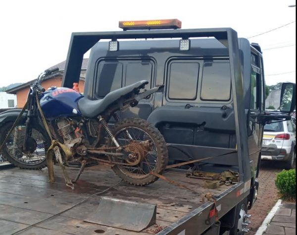 Menor é detido com motocicleta adulterada em Paverama