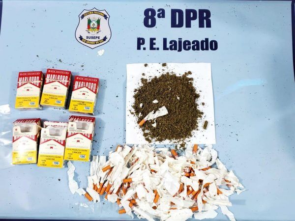 Visitante é preso em flagrante ao tentar entrar com materiais ilícitos no Presídio