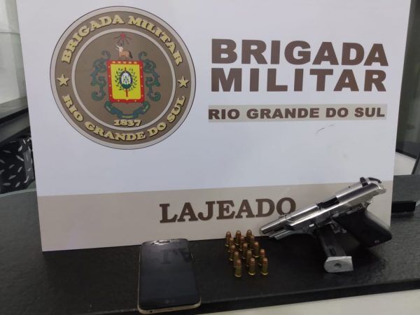 Homem é preso por porte ilegal de arma