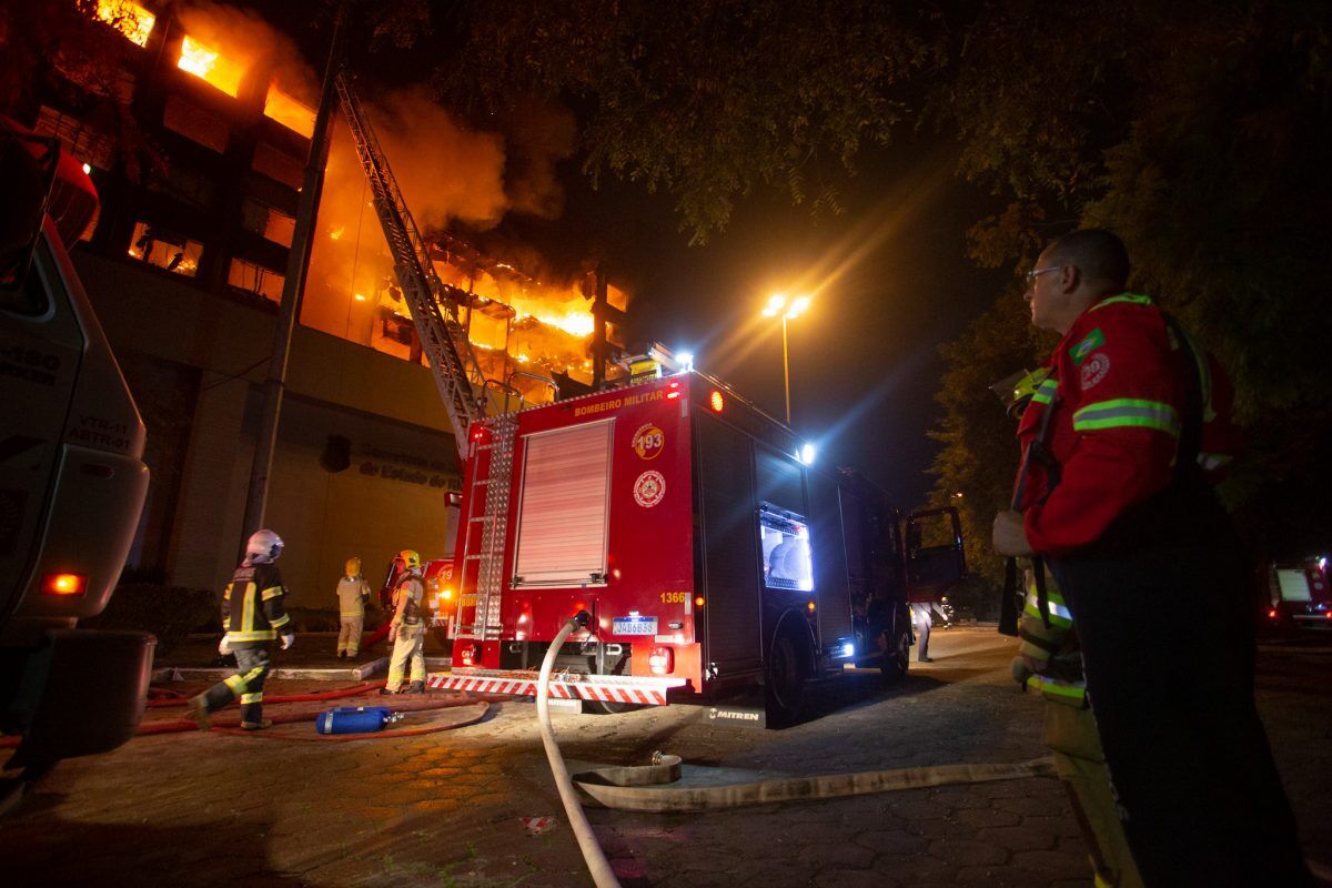 Incêndio na capital preocupa órgãos regionais de segurança