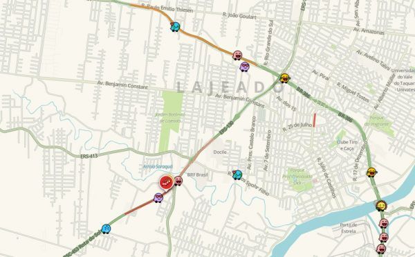 Lajeado é o segundo município a integrar o programa Waze for Cities