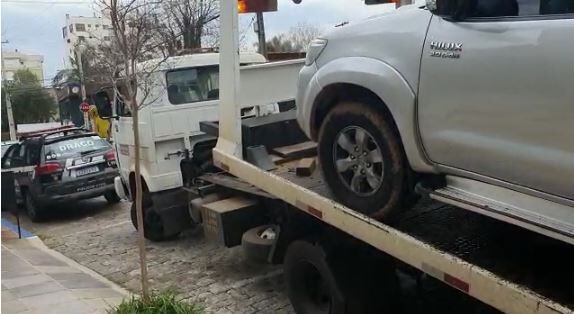 Draco recupera veículo furtado na área central de Lajeado