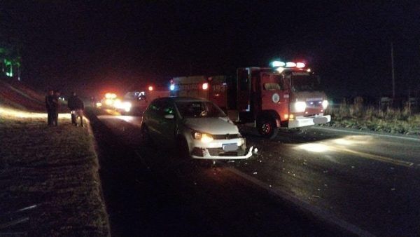 Motorista fica ferida em acidente na ERS-128