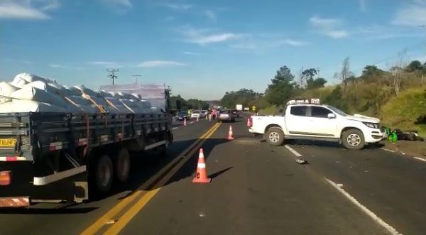 Motociclista de Teutônia morre em acidente na BR-386