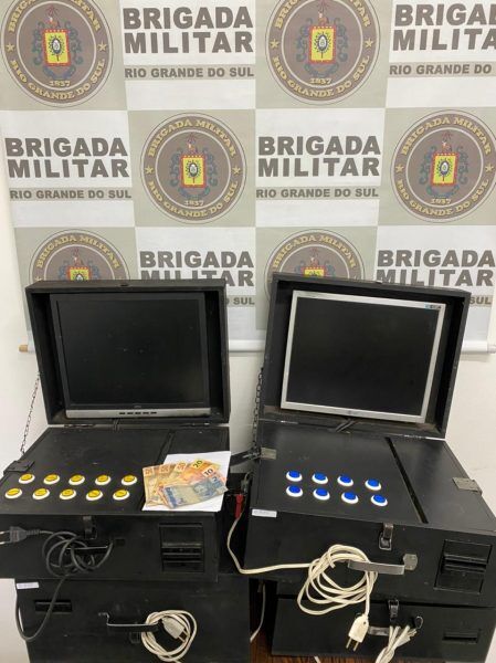 BM apreende máquinas caça-níquel em Teutônia