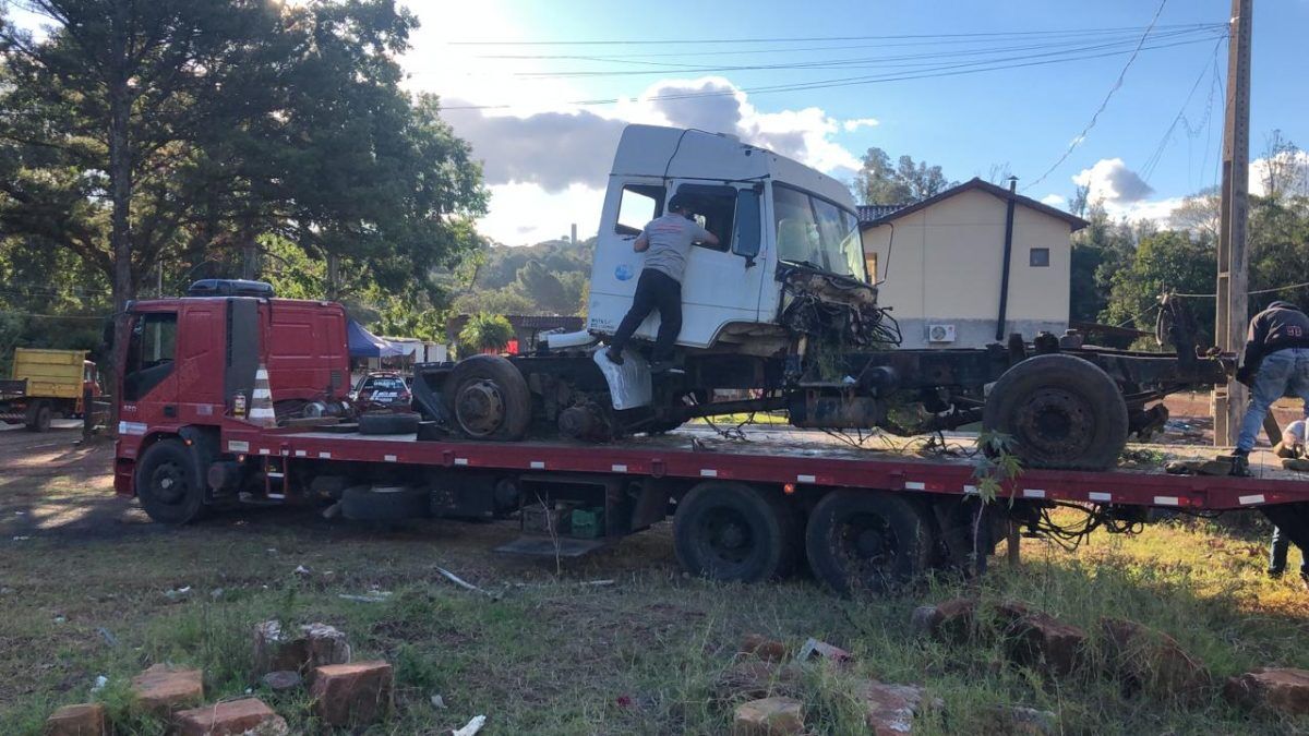 Draco prende homem e recupera caminhão furtado