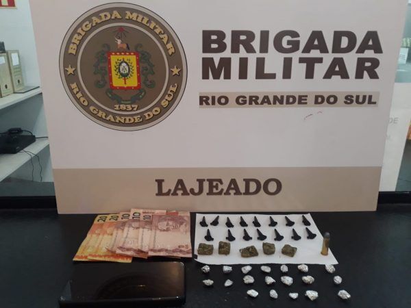Jovens são presos por tráfico de drogas em Lajeado