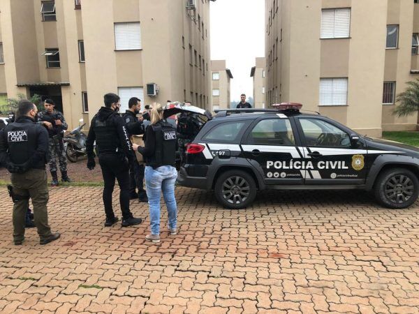 Homem é detido e celulares são apreendidos em operação da Polícia Civil e Brigada Militar