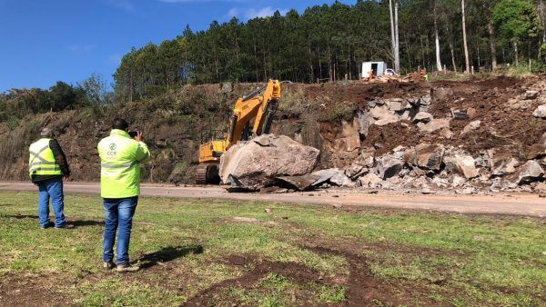 Duas detonações programadas para a semana na BR-386