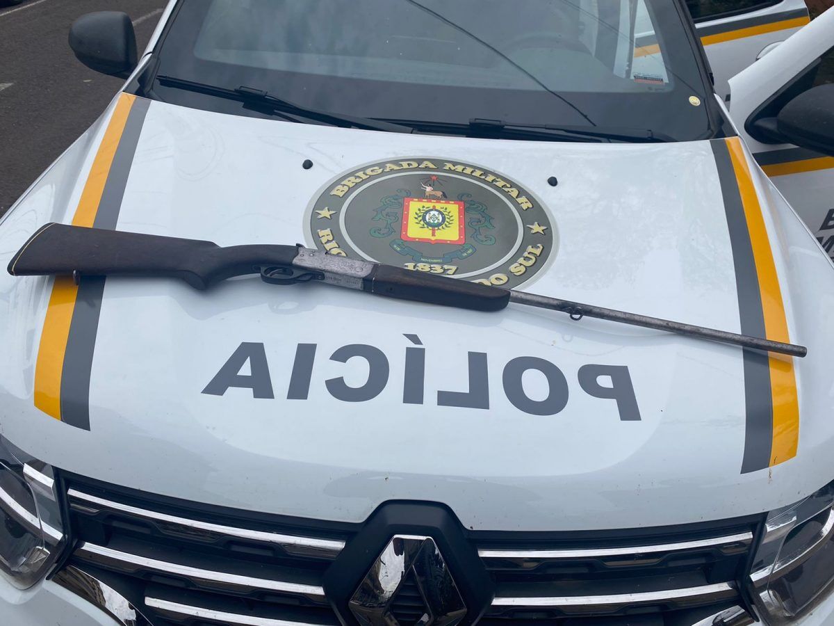 BM prende homem por furto de arma de fogo