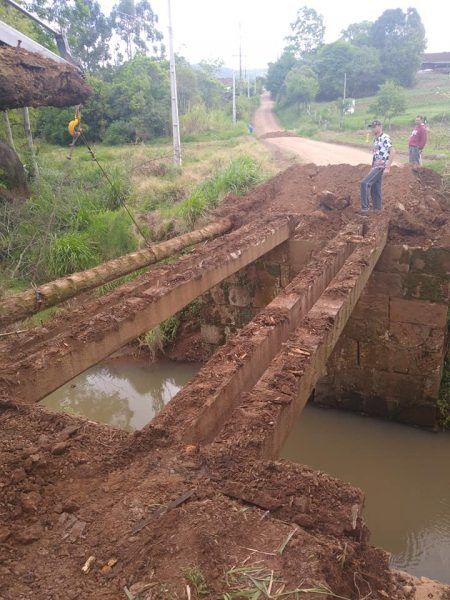 Ponte passa por reformas entre Lajeado e Forquetinha