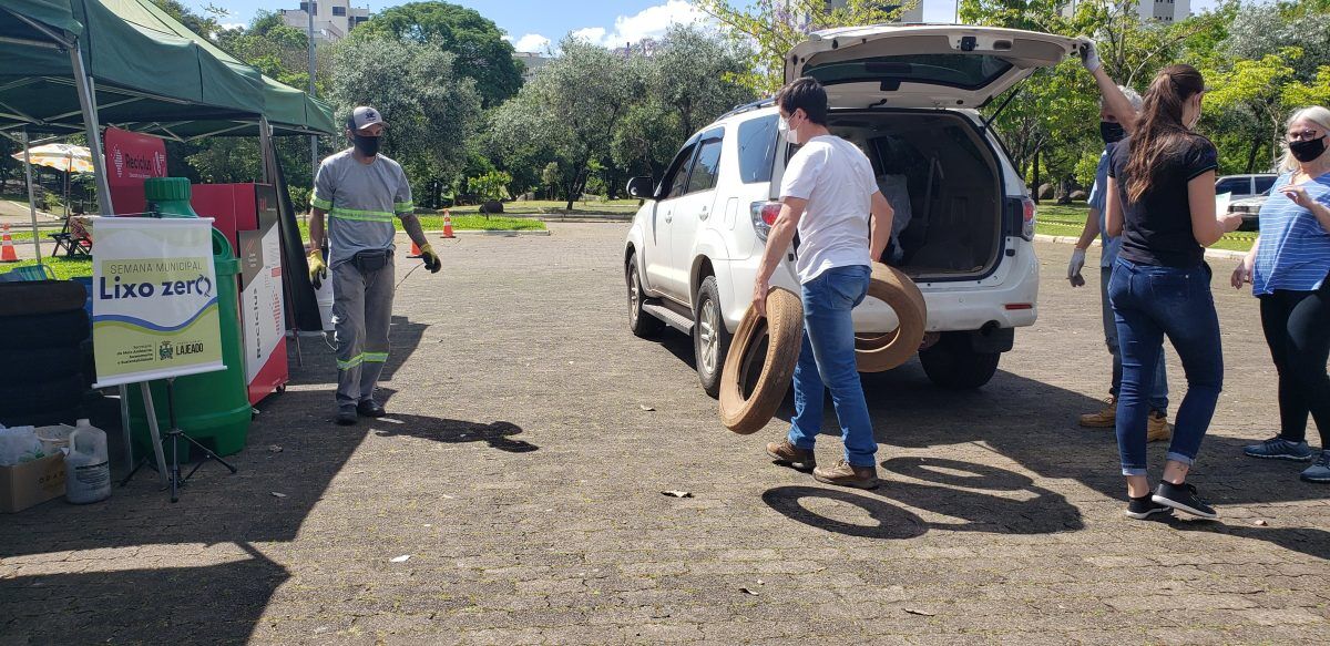 Drive-thru abre Semana Municipal do Lixo Zero