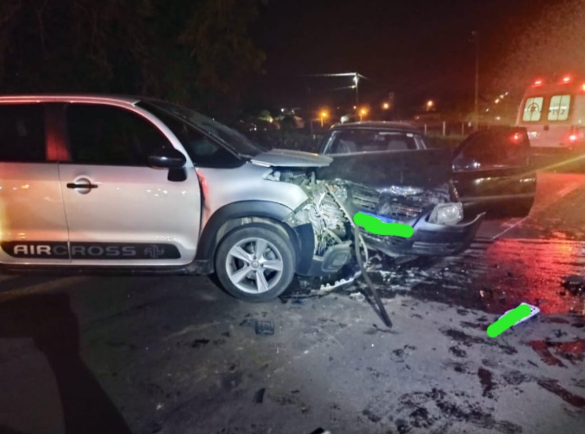 Colisão deixa motorista com ferimentos leves em Teutônia