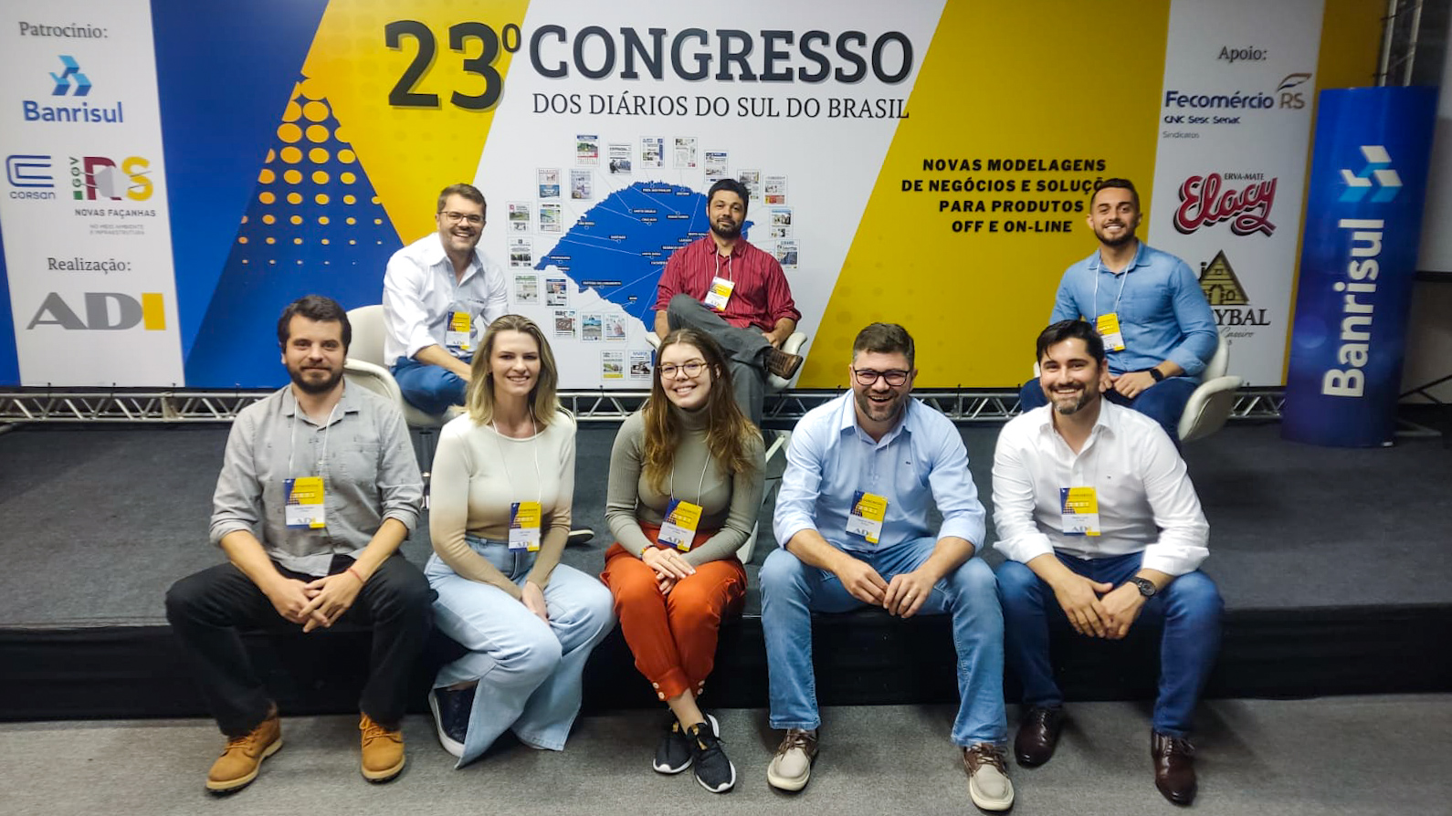 Comitiva do Grupo A Hora participa do 23° Congresso dos Diários do Sul do Brasil