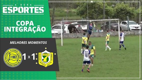 MELHORES MOMENTOS | NACIONAL 1 X 1 SETE DE CAPITÃO| COPA INTEGRAÇÃO