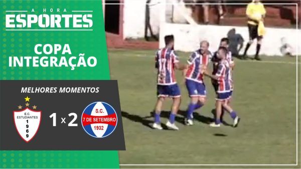 MELHORES MOMENTOS | ESTUDIANTES 1 X 2 SETE DE SETEMBRO | COPA INTEGRAÇÃO