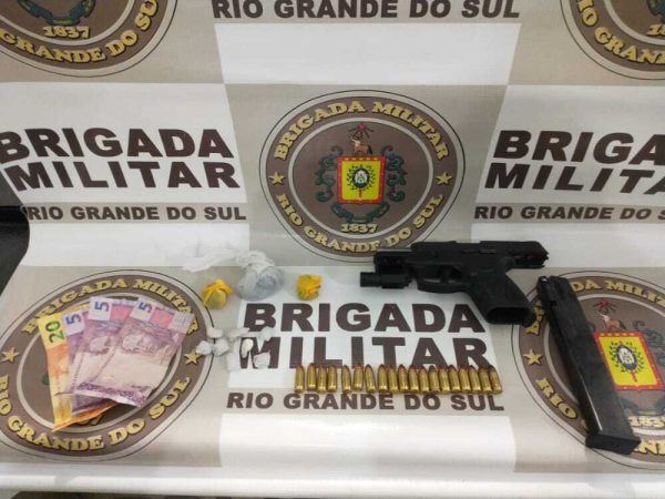 Jovem é preso por porte irregular e disparo de arma de fogo