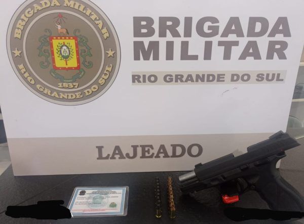 Homem é preso por porte ilegal de arma de fogo