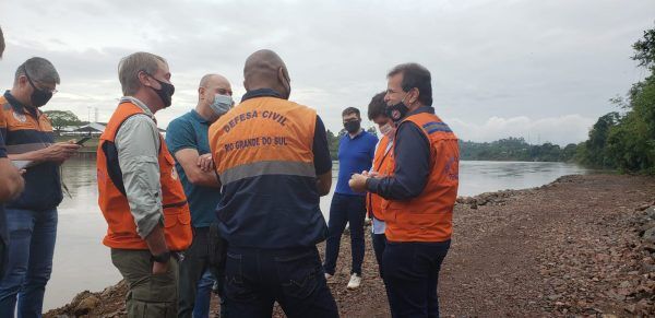 Representantes da Defesa Civil Nacional e Estadual visitam Lajeado