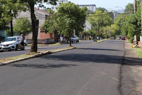 Prefeitura de Lajeado finaliza recapeamento asfáltico da Avenida Sete de Setembro