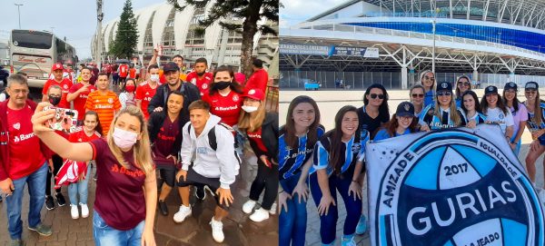 A jornada dos torcedores da Dupla Gre-Nal do Vale para acompanhar os jogos em Porto Alegre