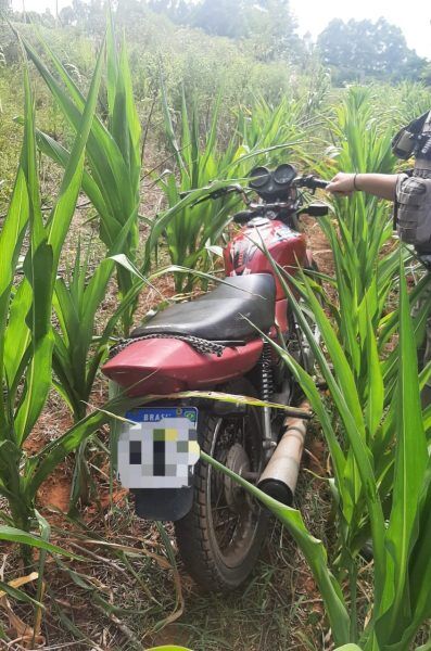 Homem é preso por roubar moto em Fazenda Vilanova