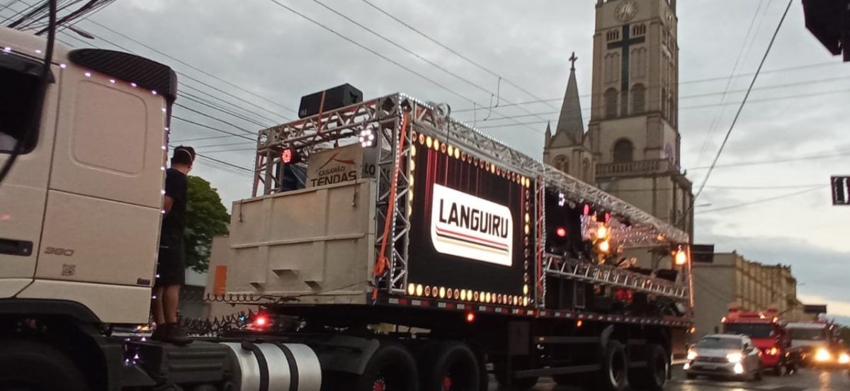 Caravana convida comunidade para show no Shopping Lajeado